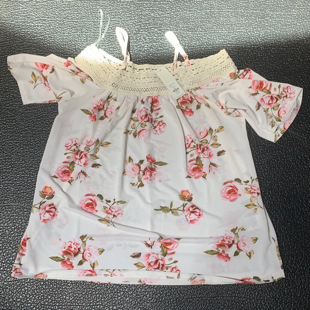 Off the shoulders blouse